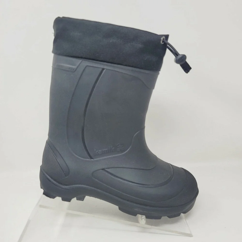 Kamik Women's Rubber Boots Sz 4 M Forester Insulated Gray Rain Snow Mud